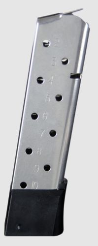 CHECKMATE MAGAZINE 1911 FULL SIZE 45ACP STAINLESS 10RD