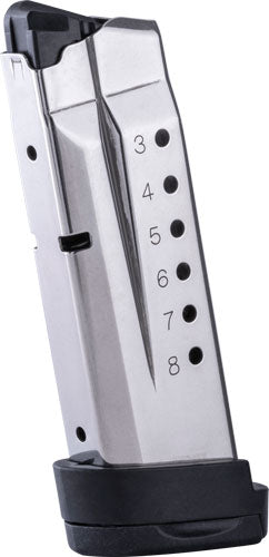 CHECKMATE MAGAZINE S&W SHIELD 9MM STAINLESS 8RD