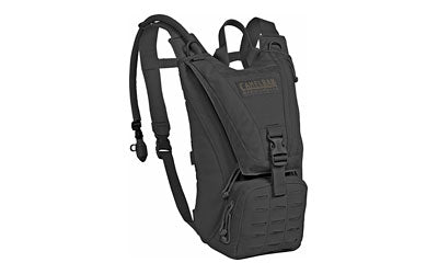 CamelBak Ambush Tactical Hydration Pack, Black Cordura, 100oz Mil Spec Crux Reservoir, Lightweight Webbing Harness