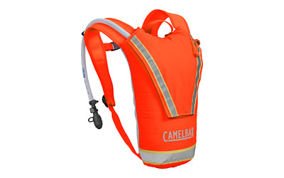 CamelBak Hi-Viz Military Hydration Pack, High Visibility Orange, 2.5L Reservoir, Cordura Construction