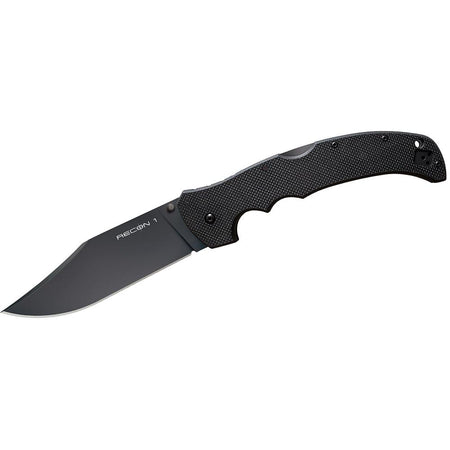 Cold Steel Recon XL Folder 5.25" Clip Point Black Blade XHP Steel