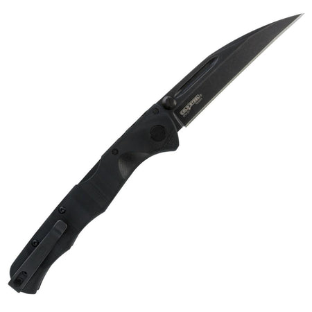 Cold Steel Frenzy II 3.5" Sheepsfoot Folding Knife G-10 Handle Blackout