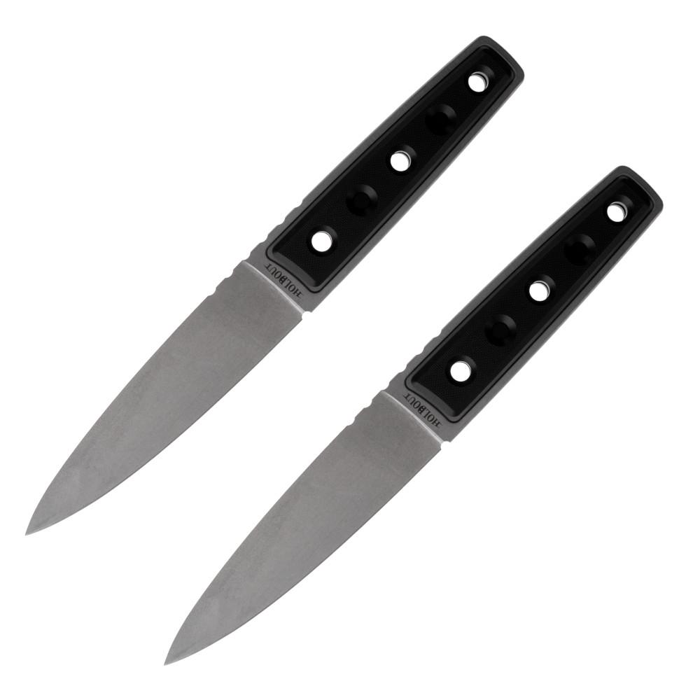 Cold Steel Stickman Holdout 5-1/2" Fixed Dagger Throwing Knife Black 2/ct