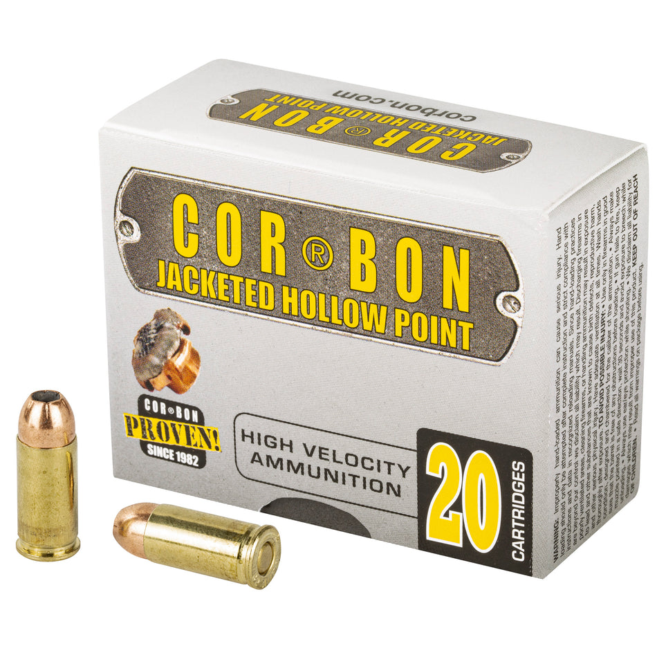 Cor-Bon .32 ACP Self Defense 60 grain Jacketed Hollow Point ammunition