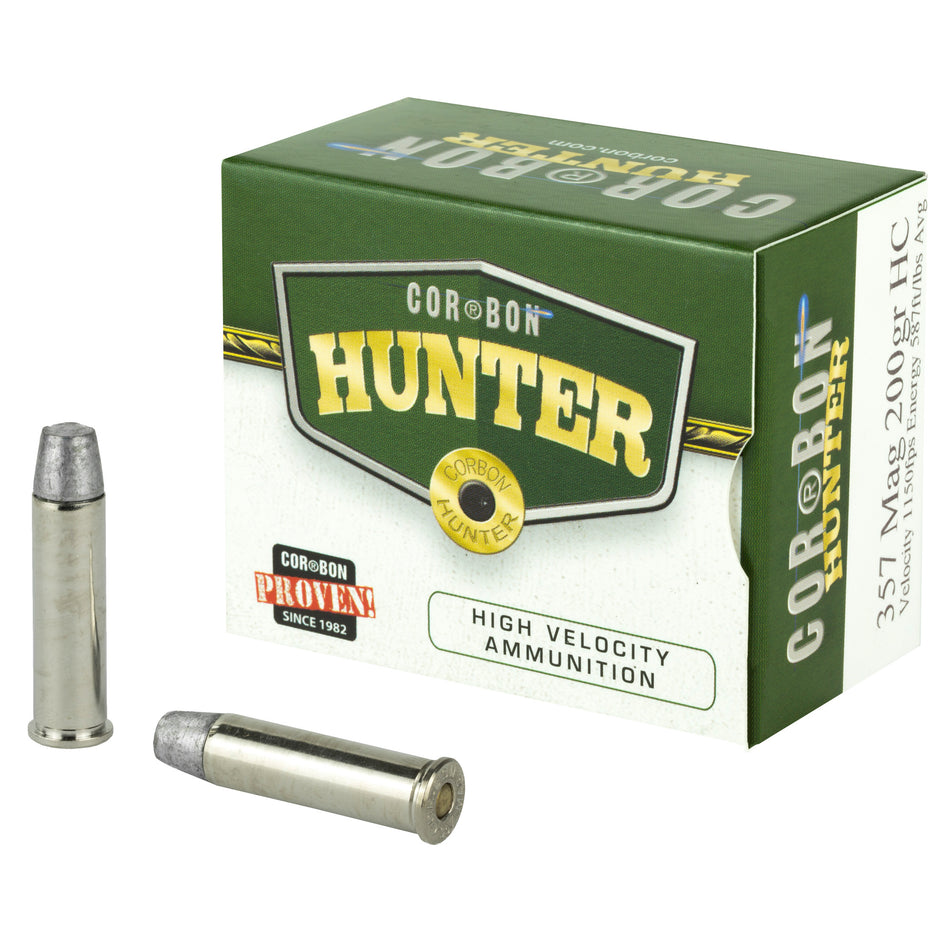 CORBON 357 MAG 200GR HC HUNT-20RD 25BX/CS