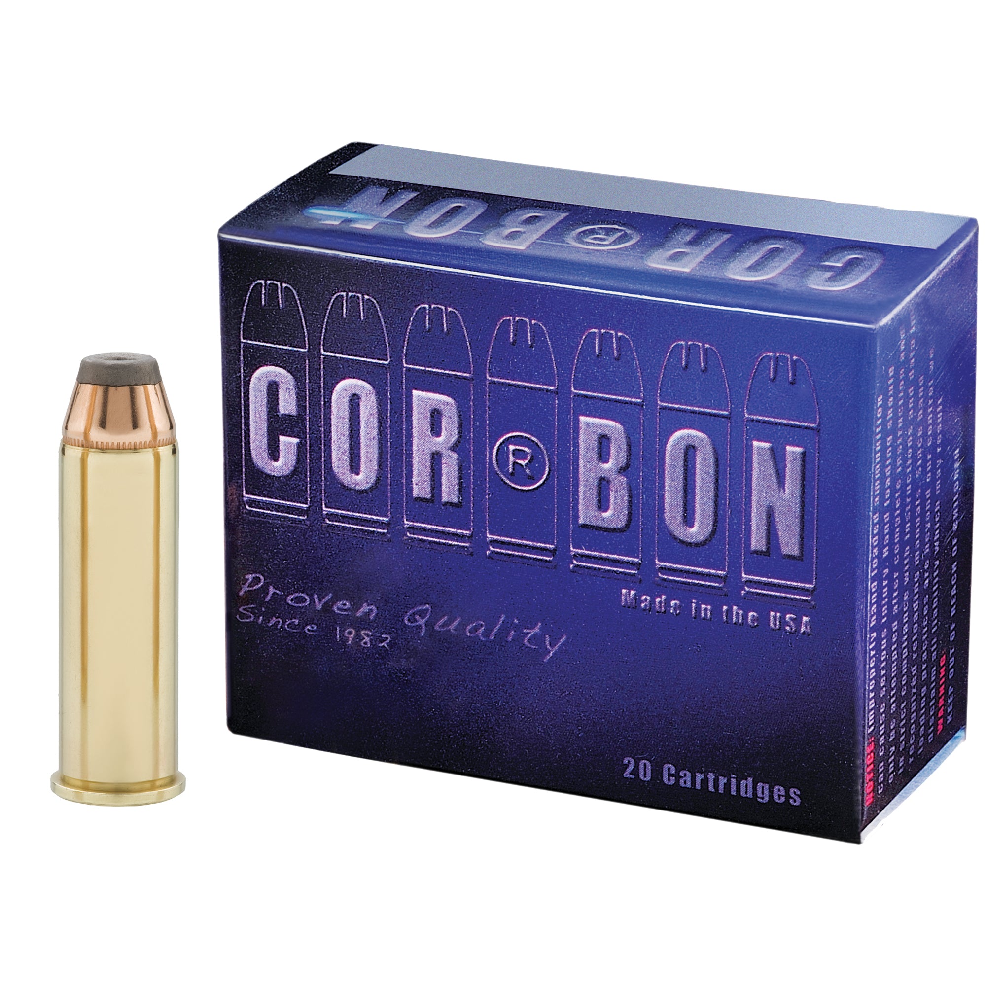 Cor-Bon .41 Remington Mag Self Defense 170 grain Jacketed Hollow Point ammunition