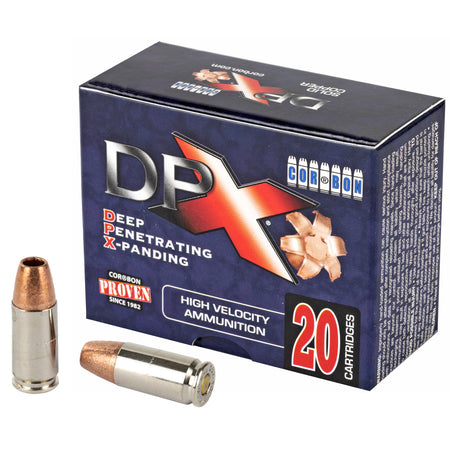 Cor-Bon Deep Penetrating X bullet +P XPB Jacketed Hollow Point 115 Grain 9mm Luger/Parabellum  757750900905