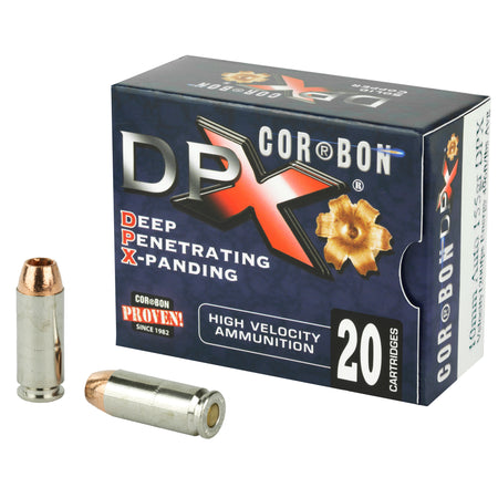 Cor-Bon Deep Penetrating X bullet XPB Hollow Point 155 Grain 10mm Auto  757750101555