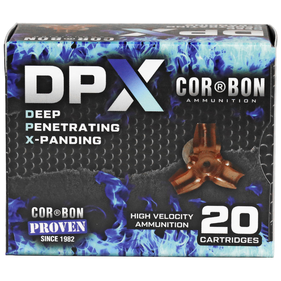 Cor-Bon .44 Magnum Deep Penetrating X bullet XPB 225 grain Hollow Point ammunition