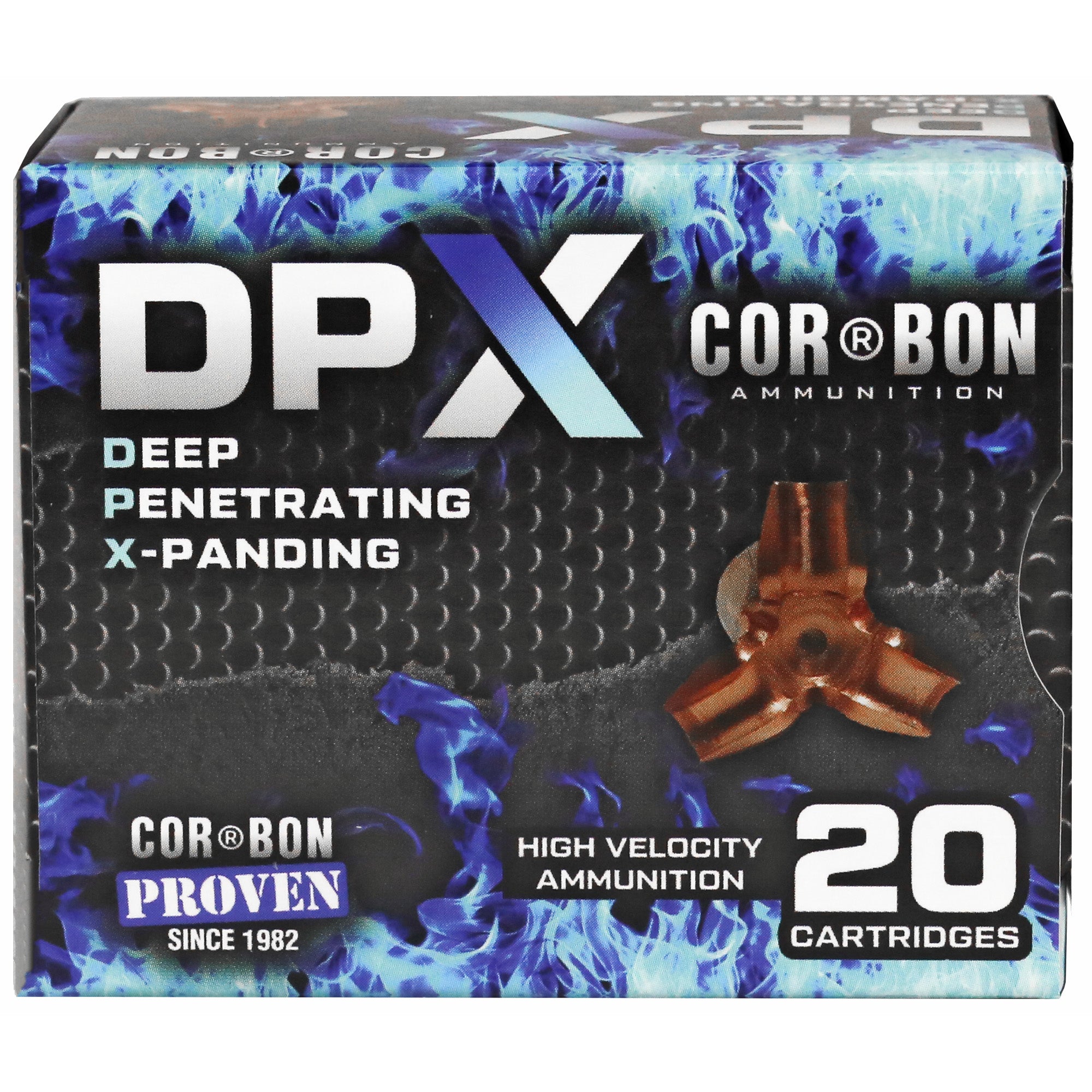 Cor-Bon .45 Long Colt Deep Penetrating X bullet +P XPB 225 grain Hollow Point ammunition