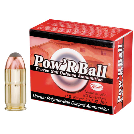 Cor-Bon .45 ACP/Auto Pow'rBall +P 165 grain Jacketed Hollow Point ammunition