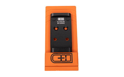 C&H Precision V4 GL-HOLOk Glock MOS to Holosun 407K/507K Optic Mounting Plate, Anodized Black, Stainless Hardware