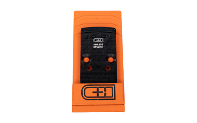 C&H Precision V4 RMR-to-EPS Optic Mounting Conversion Plate, Hard Anodized Finish, Black