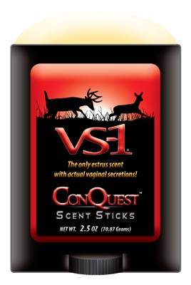 Conquest Scents VS-1 Estrus Pheromone Deer Lure Wax Stick 2.5oz