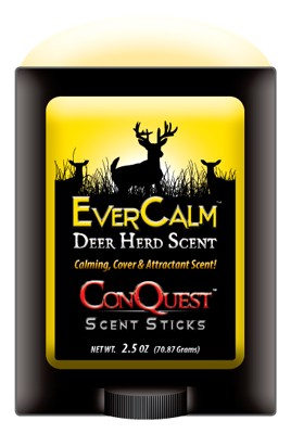 Conquest Scents Ever Calm 2.5 oz Deer Herd Bedding Area Scent Stick