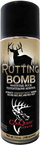 Conquest Scents Buck Bomb Rutting Deer Lure 7oz Aerosol Can