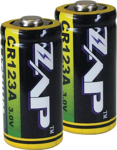 PSP Zap Lithium CR123A Battery 2-Pack