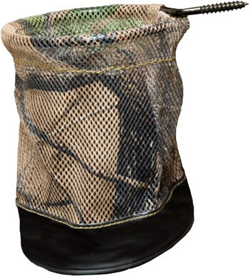 Muddy Screw-In Steel Ring Camo Mesh Drink Holder for Trees
