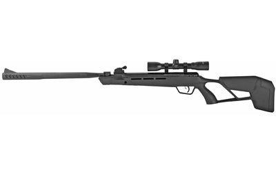 Crosman Mag-Fire Mission .22 Pellet Air Rifle, 10Rd, 975 FPS, Black Synthetic Stock, 4x32 Scope