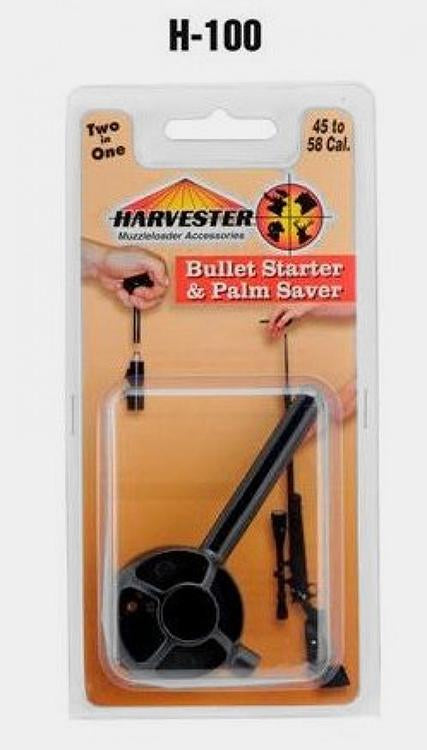 Harvester Bullet Starter & Palm Saver Plus for .50 Cal Muzzleloaders