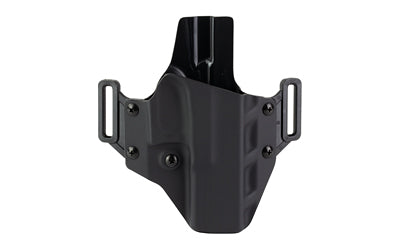 Crucial Concealment Covert OWB Kydex Holster, RH, Optic Compatible, Black, Glock 17 1000