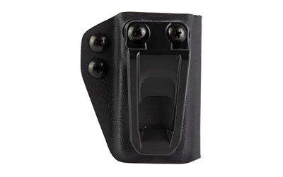 Crucial Concealment Covert Kydex Magazine Pouch, Ambidextrous, Black, S&W Shield Compatible