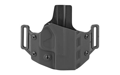 Crucial Concealment Covert OWB Kydex Holster, Right Hand, Black, Springfield Hellcat Compatible