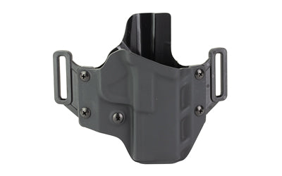 Crucial Concealment Covert OWB Kydex Holster, Right Hand, Matte Black, Springfield Hellcat Pro