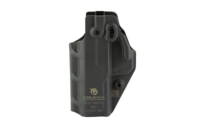 Crucial Concealment Covert Ambidextrous IWB Kydex Holster, Rost Martin RM1C Compatible, Black 1375