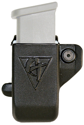 Comp-Tac LSC #43 Glock 43 Single Mag Belt Clip Pouch All Kydex Black