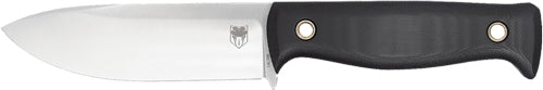 CobraTec Back Country 4.5" Black Fixed Blade Knife and Kydex Sheath 8.1oz