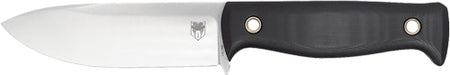 CobraTec Back Country 4.5" Black Fixed Blade Knife and Kydex Sheath 8.1oz