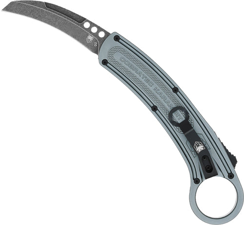 CobraTec Karambit OTF 2.75-Inch Double Action D2 Grey Right Hand Knife