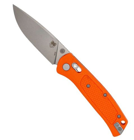 CobraTec Scout EDC Bar Lock Folder 3.12-Inch Orange Stainless Steel