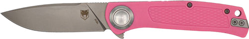 CobraTec Scout EDC Bar Lock Folder 3.12-Inch Pink Stainless Steel