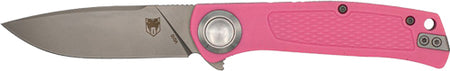 CobraTec Scout EDC Bar Lock Folder 3.12-Inch Pink Stainless Steel