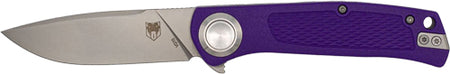 CobraTec Scout EDC Bar Lock Folder 3.12-Inch Purple Stainless Steel