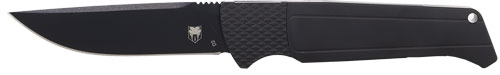 CobraTec Viper Auto Folder Black/Satin D2 Black Blade 3.12" Knife