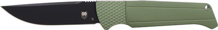 CobraTec Viper Auto Folder OD Green/Satin D2 Black Blade 3.12" Knife