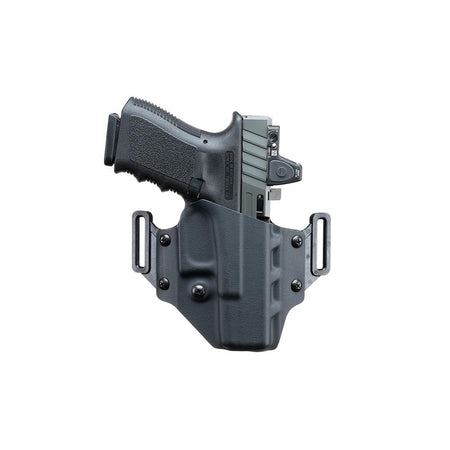 Crucial Concealment Covert OWB Holster Glock 19 .080 KYDEX Black Right Hand