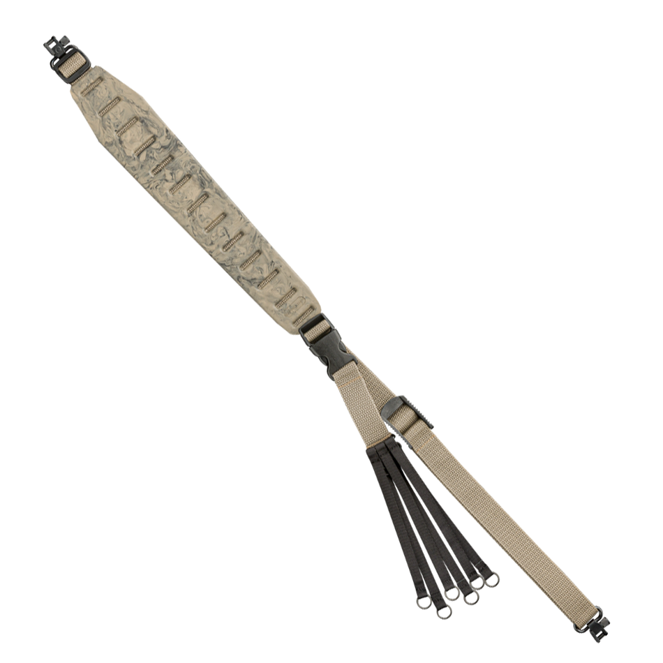 Quake Claw 2.0 Sand Camo Game Hauler Rifle Carry Sling