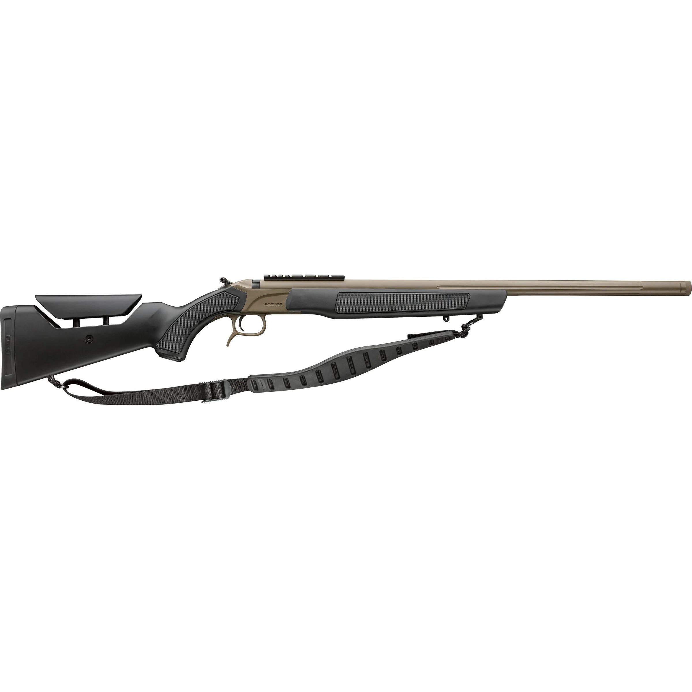 CVA Accura LR-X 45 Cal Magnum Muzzleloader 30" Threaded Barrel Cerakote FDE Variflame