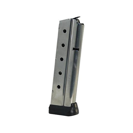 Colt 1911 Government Commander Pistol Magazine 9mm Luger Stainless 10 Rounds