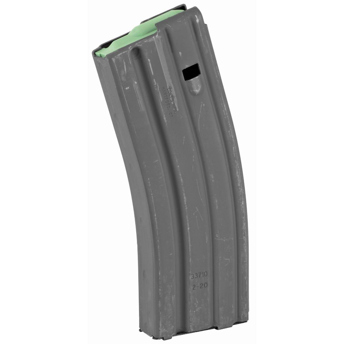 Colt AR-15 30-Round Grey Aluminum Rifle Magazine .223/5.56 NATO