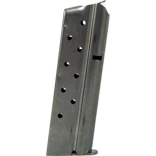 Colt 1911 Commander/Government Handgun Magazine 9mm Luger Stainless 9 Round