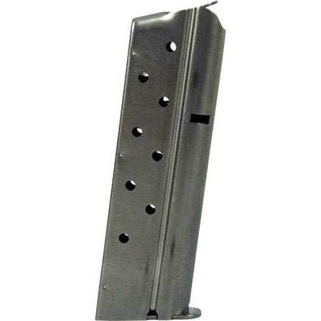 Colt 1911 Commander/Government Handgun Magazine 9mm Luger Stainless 9 Round