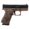 Glock 43x MOS Custom "Engraved Country Bourbon Cerakote " Subcompact Handgun 9mm Luger 10rd Magazines (2) 3.41" Barrel Austria