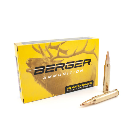 Berger Bullets .300 Winchester Mag Classic Hunter Subsonic 185 grain Hybrid Boat Tail ammunition
