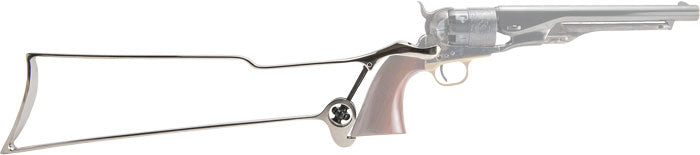 Cimarron 1860/1851/1861 Revolver Steel Shoulder Stock Attachment