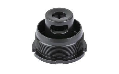 Dead Air Armament DTB HUB Compatible Muzzle Brake Mount, .22 Cal, 1/2-28, Black DTB323HT